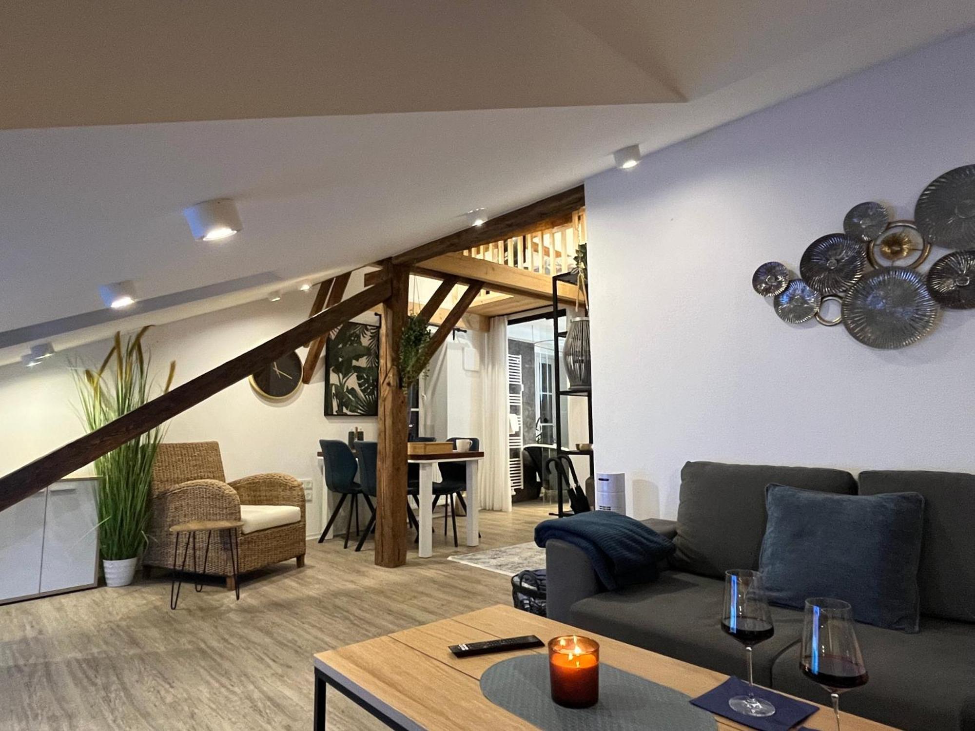 Beyond Staying Loft Appartment 23 Frei Stehende Badewanne Passau Luaran gambar